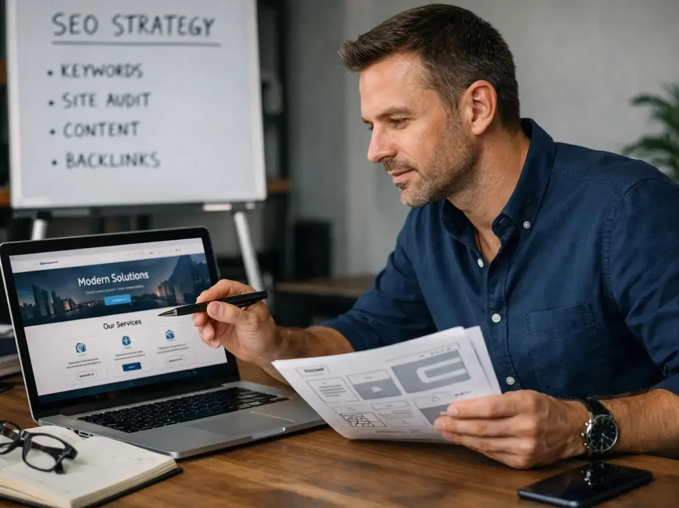 Our SEO Expert process in Hermitage